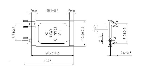 De thermische Motor van de Overbelastingsbeschermer voor Afwasmachine 125V 16A 17AM-D